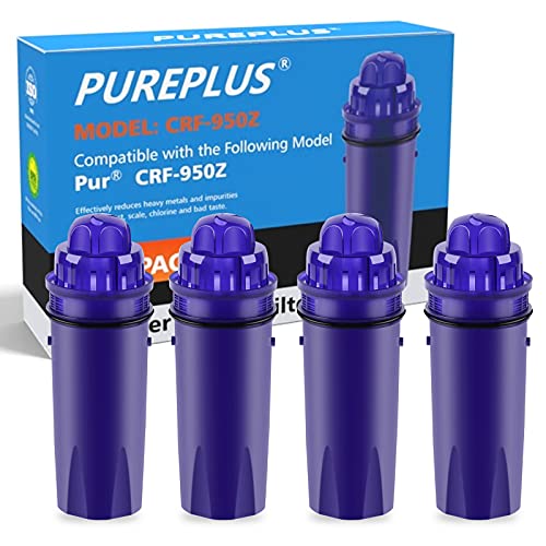 PUREPLUS CRF950Z Pitcher Water Filter Replacement...