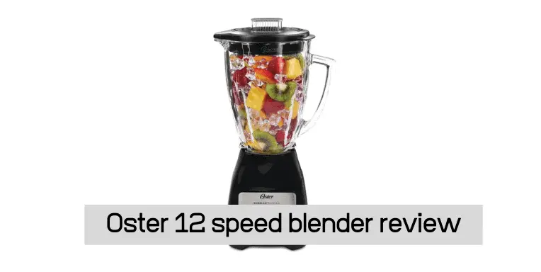 Oster 12 speed blender review