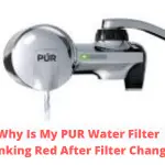 Why Is My PUR Water Filter Blinking Red After Filter Change