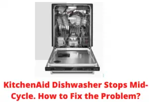 KitchenAid Dishwasher tops Mid-Cycle