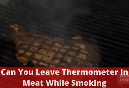 Can You Leave Thermometer In Meat While Smoking