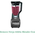 How to Remove Ninja 1000w Blender from Base