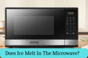 Does Ice Melt In The Microwave