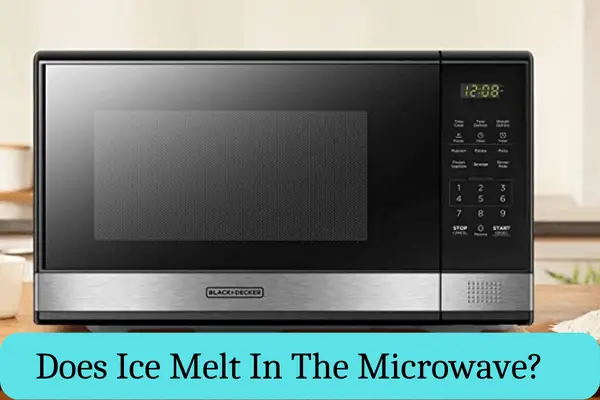 Does Ice Melt In The Microwave