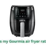 Why is my Gourmia air fryer rattling