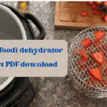 Ninja foodi dehydrator chart PDF download