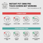 Instant Pot Omni Pro Touch Screen Not Working