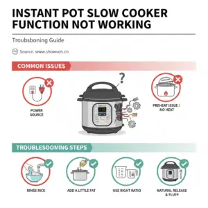 Instant Pot Slow Cooker Function Not Working
