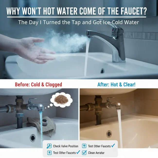 Why Won’t Hot Water Come Out of the Faucet?