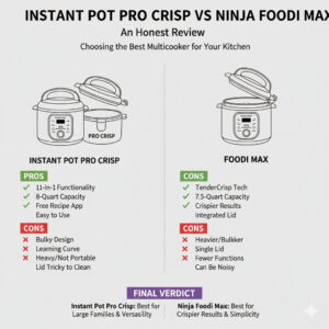 instant pot pro crisp vs ninja foodi max