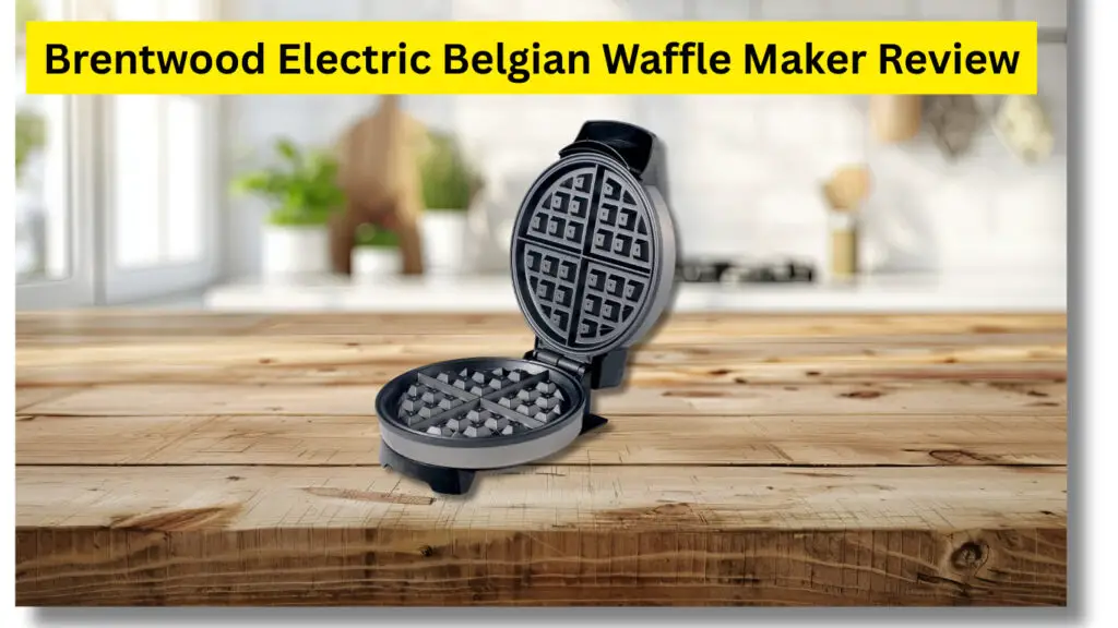 Brentwood Electric Belgian Waffle Maker Review