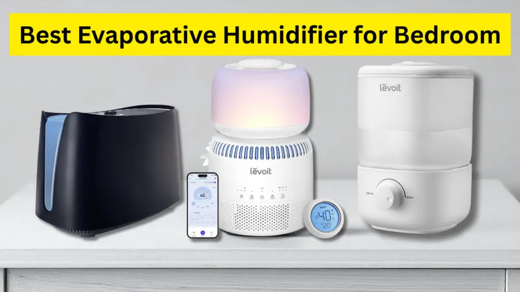 best evaporative humidifier for bedroom