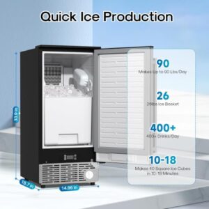 Best 15 Inch Undercounter Ice Maker
