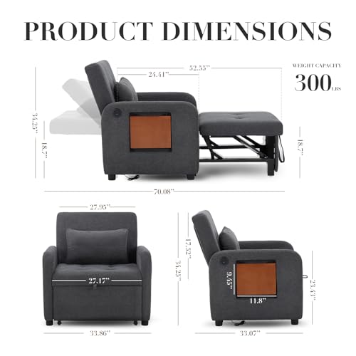 Best Convertible Chair Bed