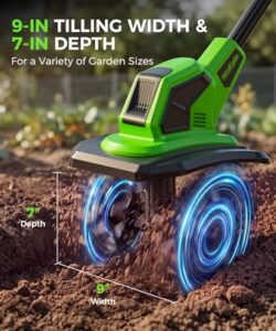 Best Cordless Tiller Cultivator