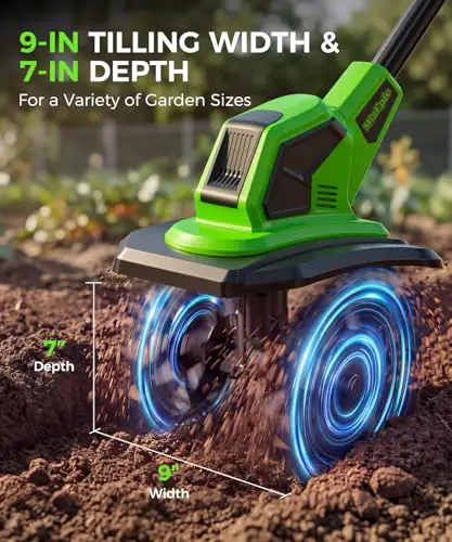 Best Cordless Tiller Cultivator