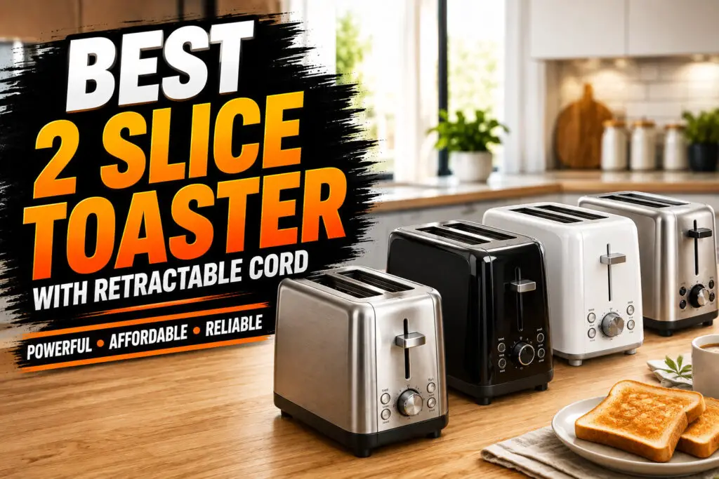 best 2 slice toaster with retractable cord