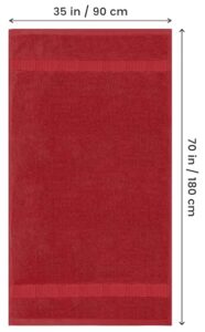 Best Red Bath Towels