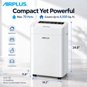Best 70 Pint Dehumidifier For Basement