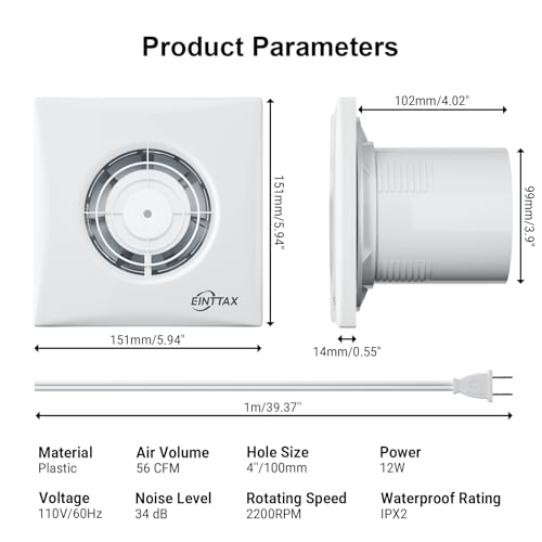 Best Portable Exhaust Fan For Bathroom