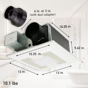 Best Bathroom Fan With Light