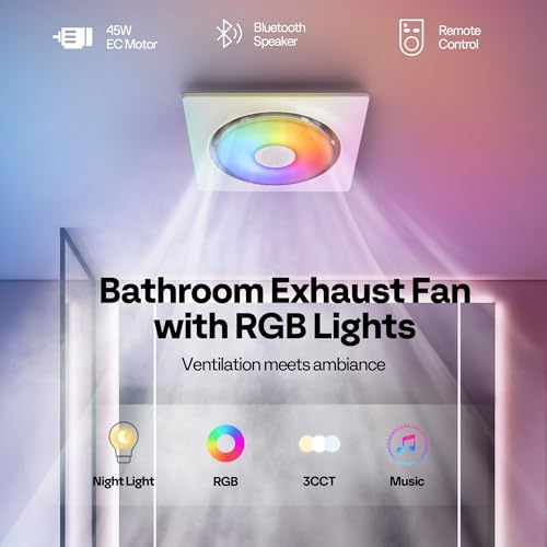 Best Bathroom Fan With Bluetooth Speaker
